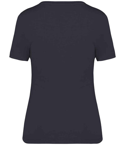 native spirit native spirit ladies faded t-shirt - washed coal grey (ns316)