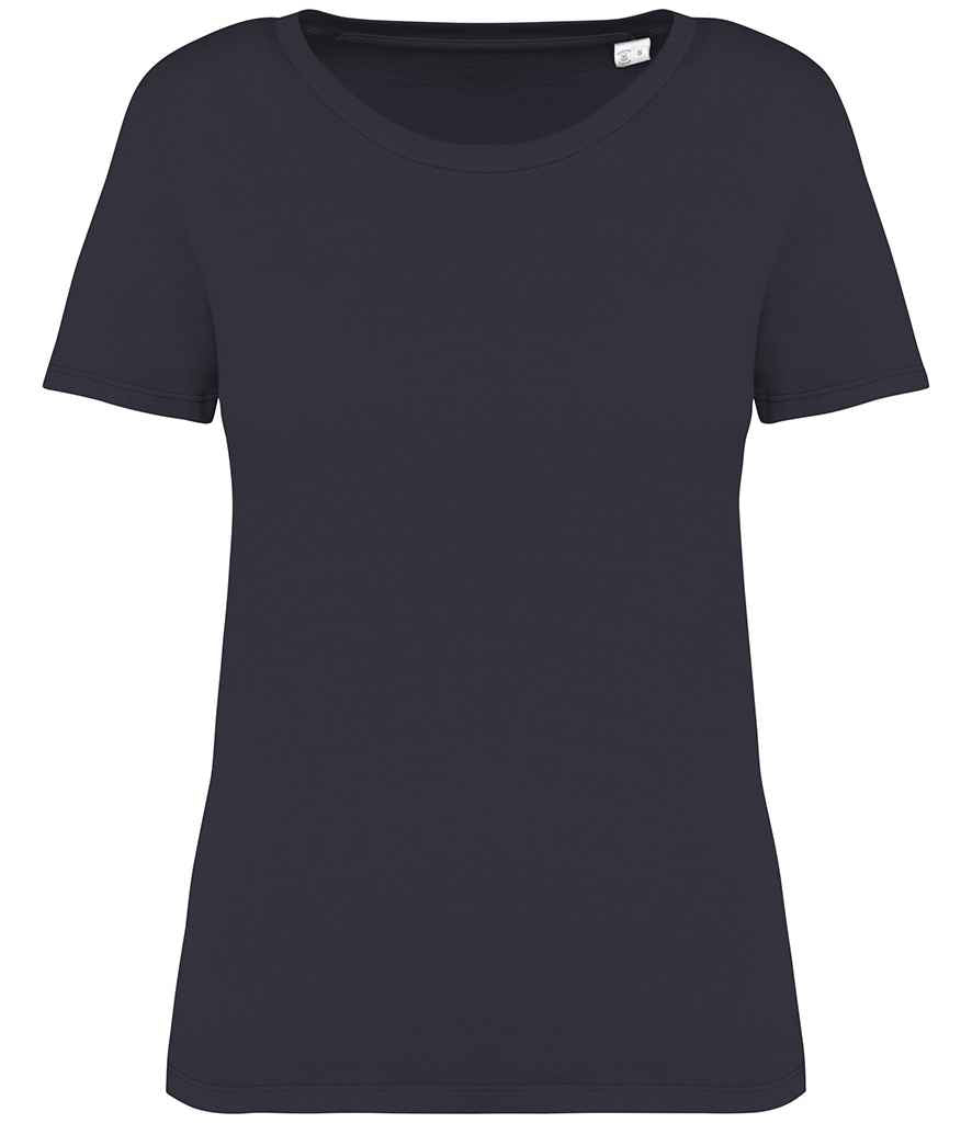 native spirit native spirit ladies faded t-shirt - washed coal grey (ns316)