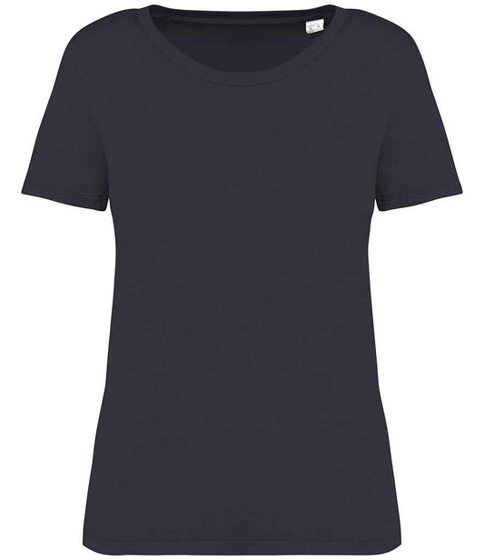 native spirit native spirit ladies faded t-shirt - washed coal grey (ns316)