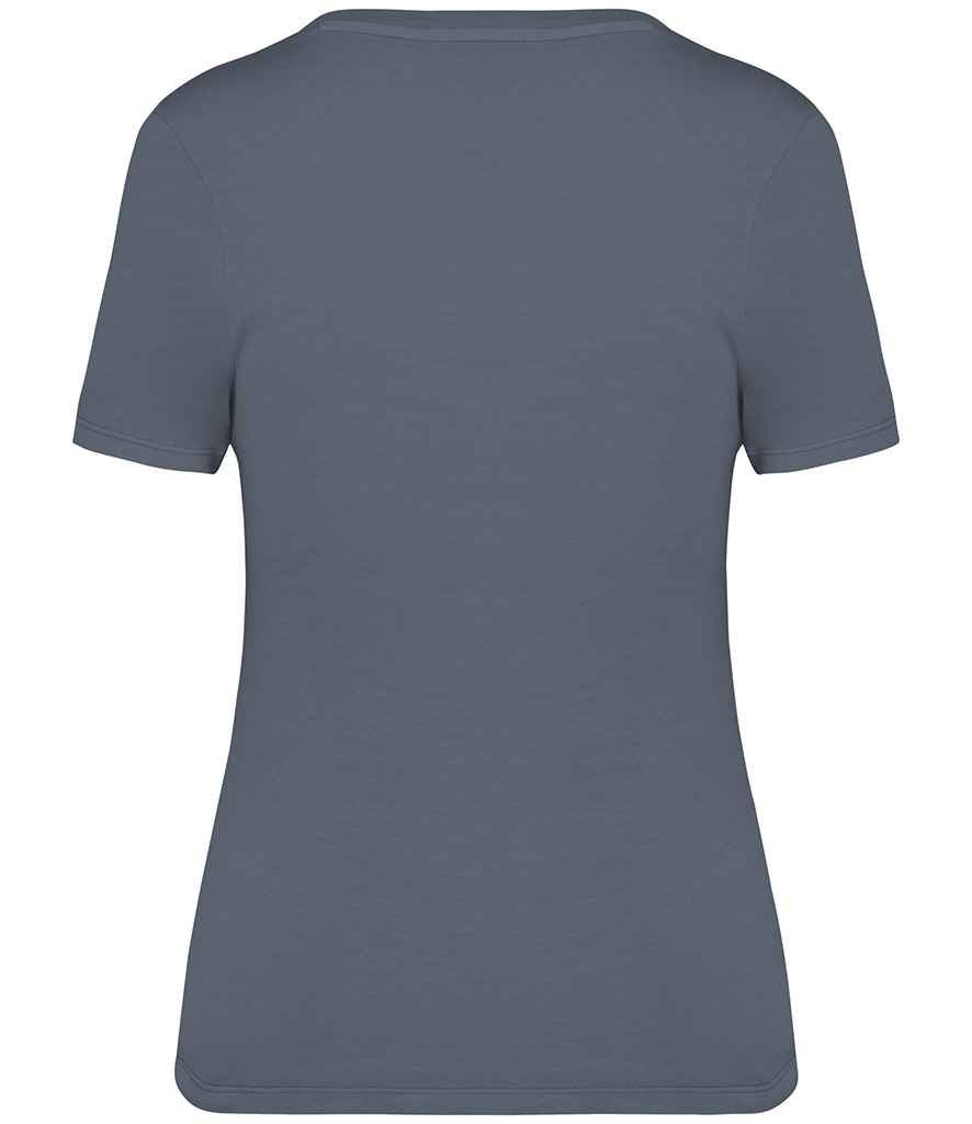 native spirit native spirit ladies faded t-shirt - washed mineral grey (ns316)