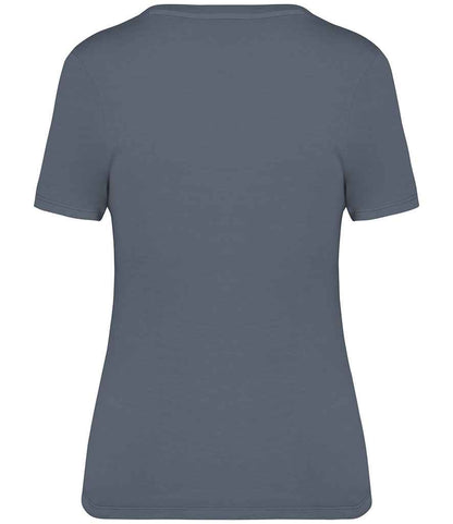 native spirit native spirit ladies faded t-shirt - washed mineral grey (ns316)