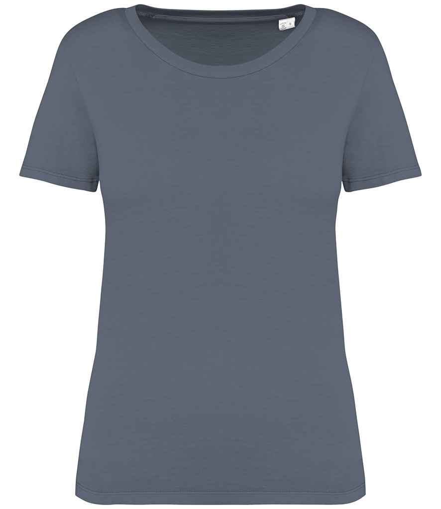 native spirit native spirit ladies faded t-shirt - washed mineral grey (ns316)