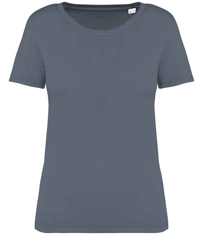 native spirit native spirit ladies faded t-shirt - washed mineral grey (ns316)