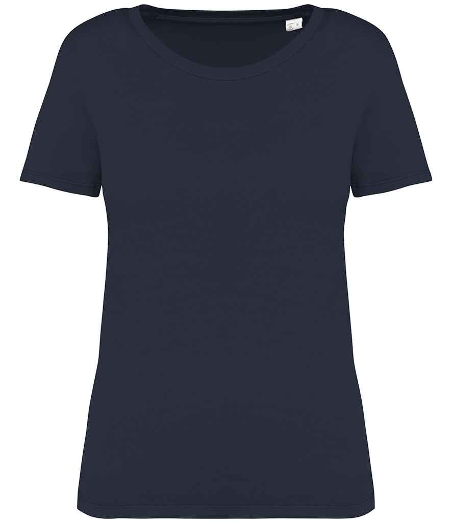 native spirit native spirit ladies faded t-shirt - washed navy (ns316)