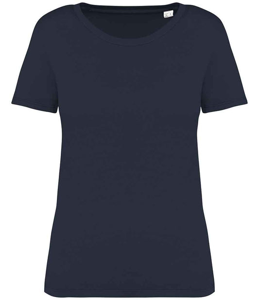 native spirit native spirit ladies faded t-shirt - washed navy (ns316)