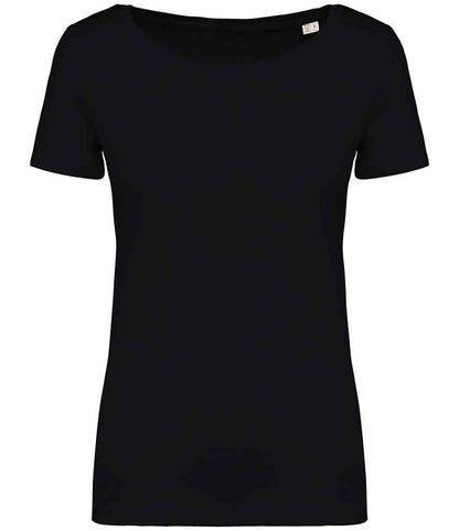 native spirit native spirit ladies t-shirt - black (ns324)
