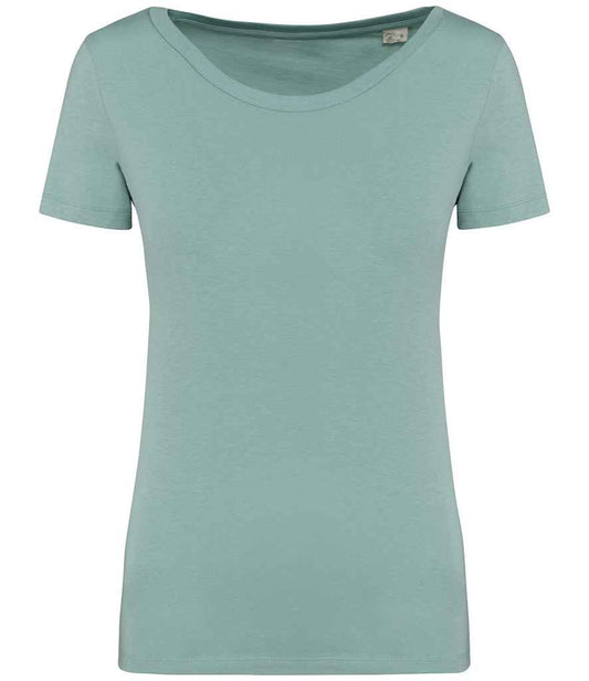 native spirit native spirit ladies t-shirt - jade green (ns324)