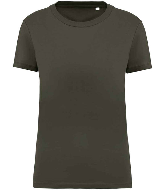 native spirit native spirit ladies t-shirt - organic khaki (ns324)