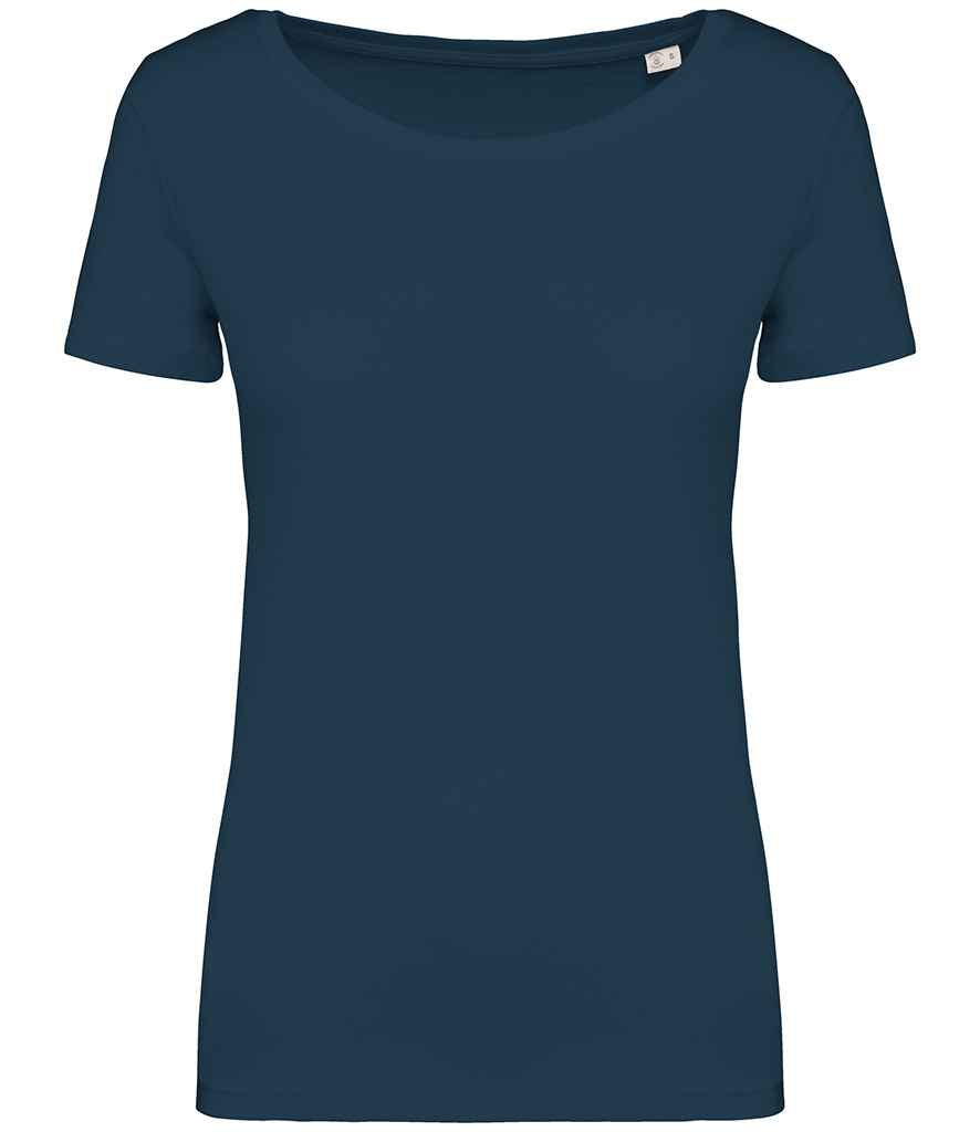 native spirit native spirit ladies t-shirt - peacock blue (ns324)