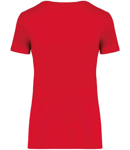 native spirit native spirit ladies t-shirt - poppy red (ns324)