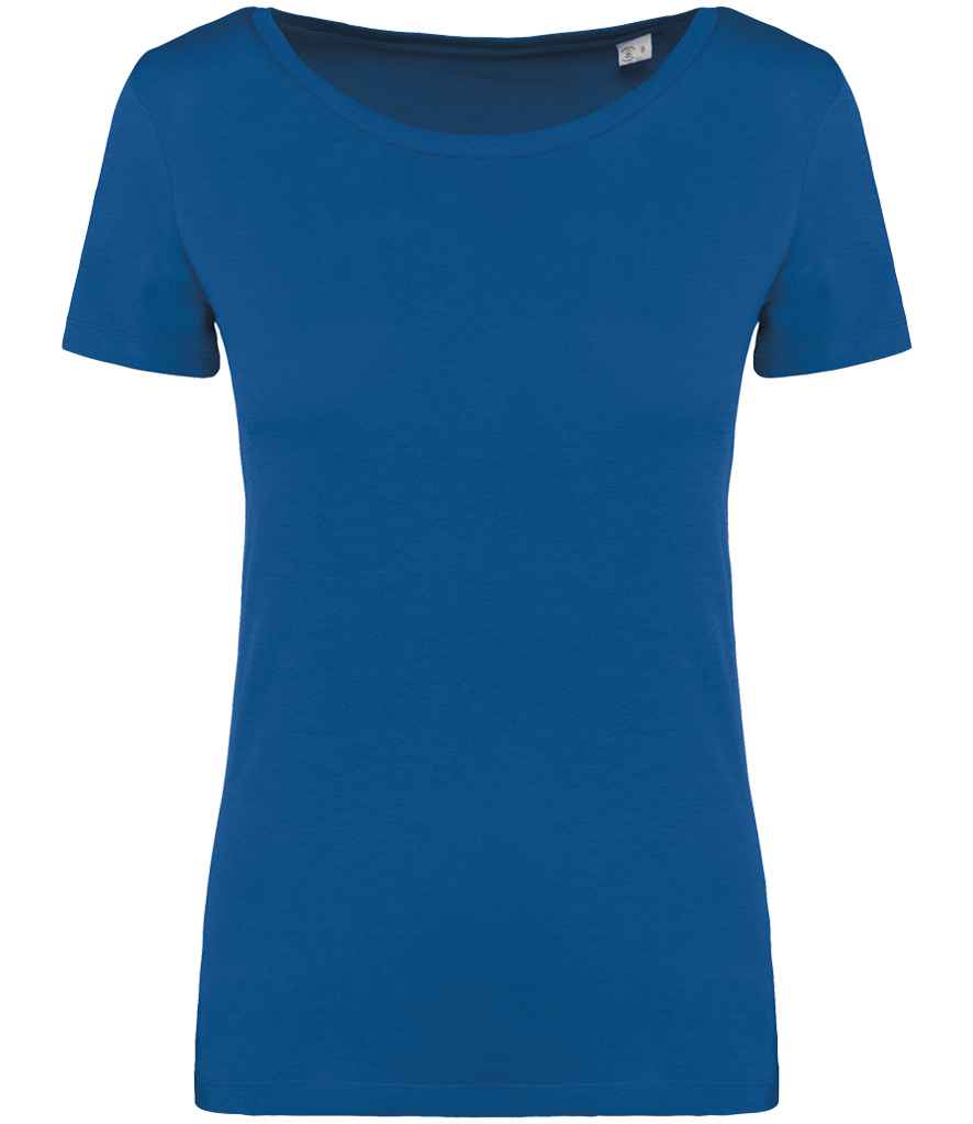 native spirit native spirit ladies t-shirt - sea blue (ns324)