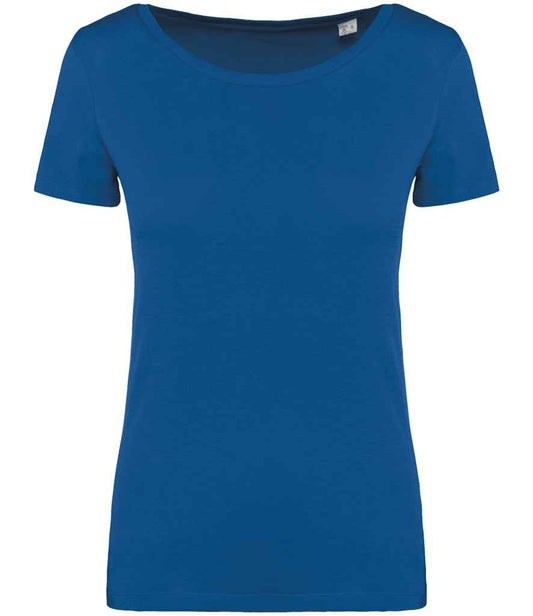 native spirit native spirit ladies t-shirt - sea blue (ns324)