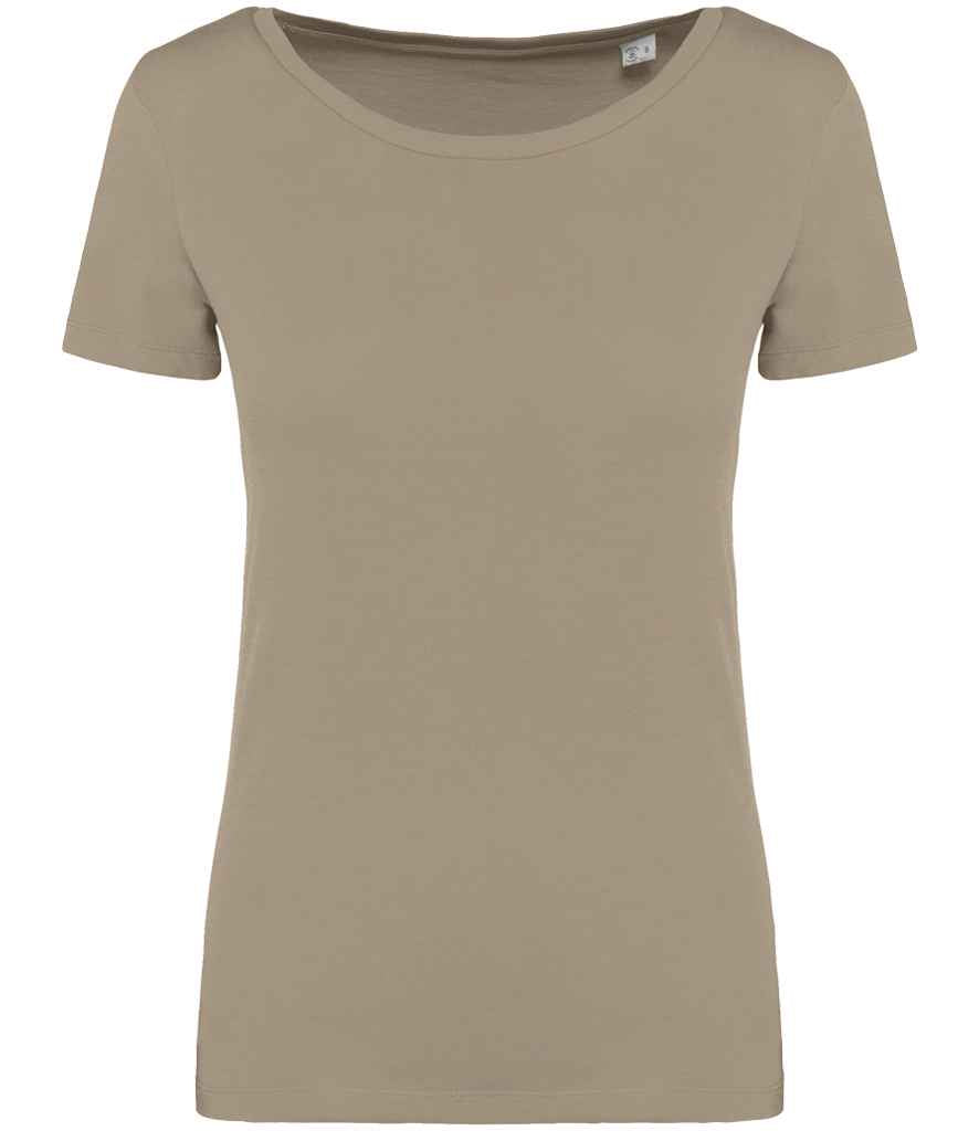 native spirit native spirit ladies t-shirt - wet sand (ns324)