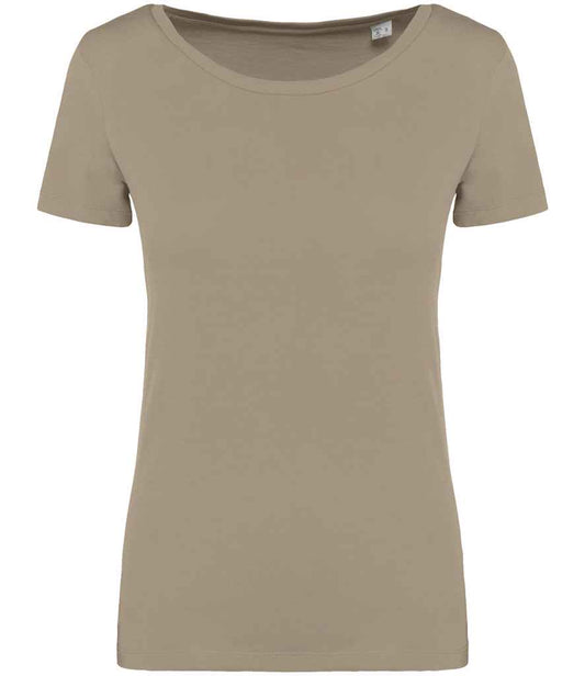 native spirit native spirit ladies t-shirt - wet sand (ns324)