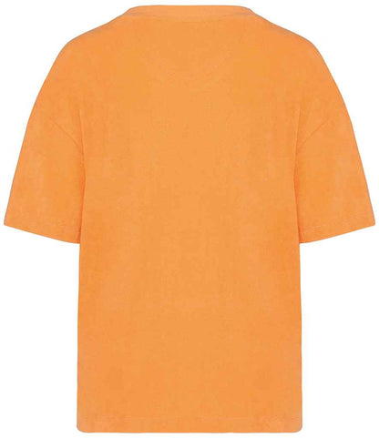 native spirit native spirit ladies terry towel t-shirt - apricot (ns328)
