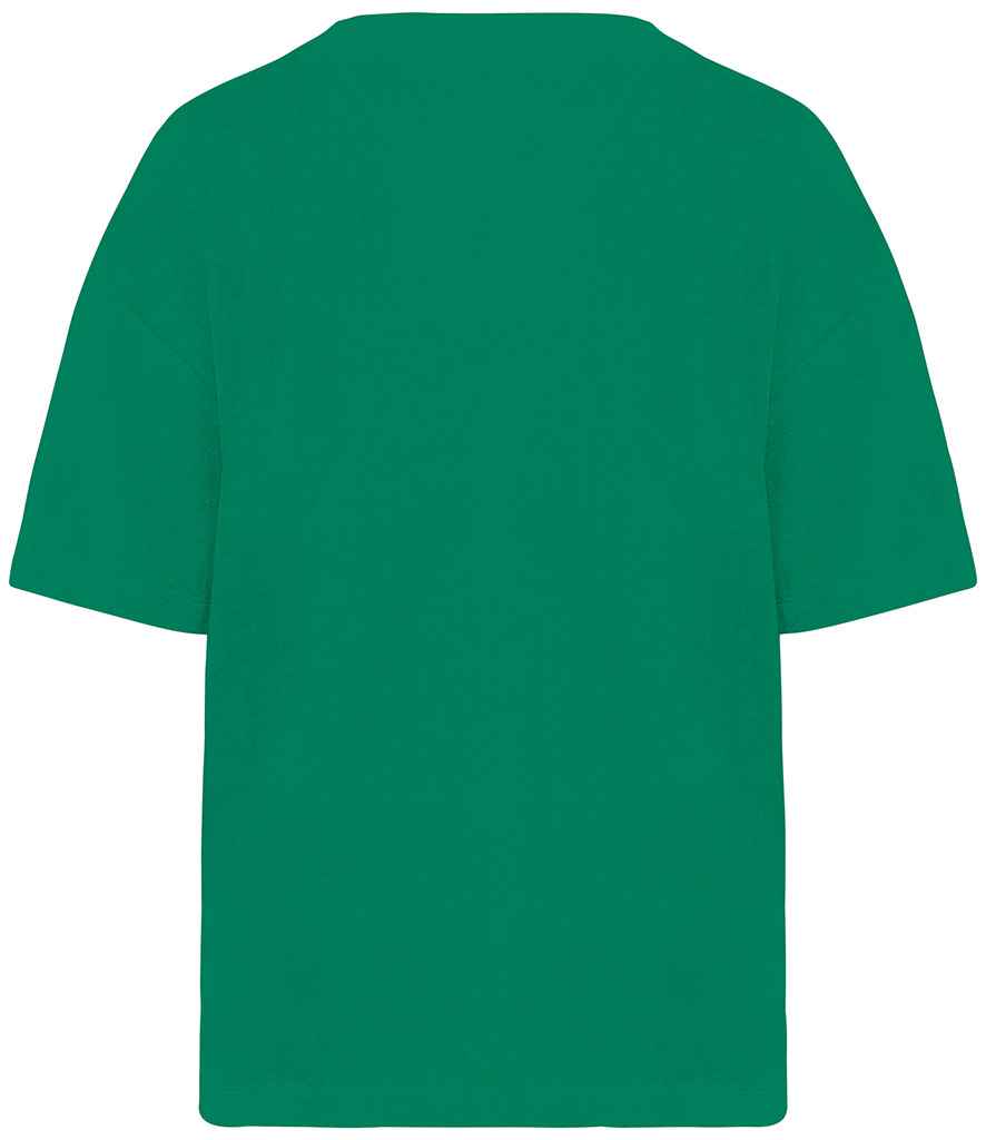 native spirit native spirit ladies terry towel t-shirt - malachite green (ns328)