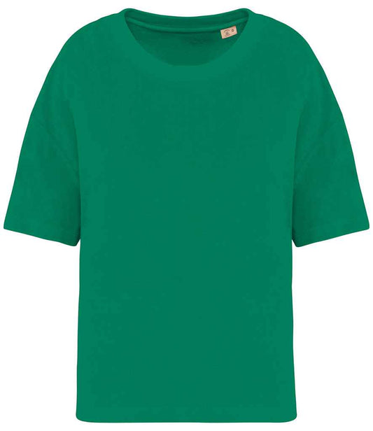 native spirit native spirit ladies terry towel t-shirt - malachite green (ns328)