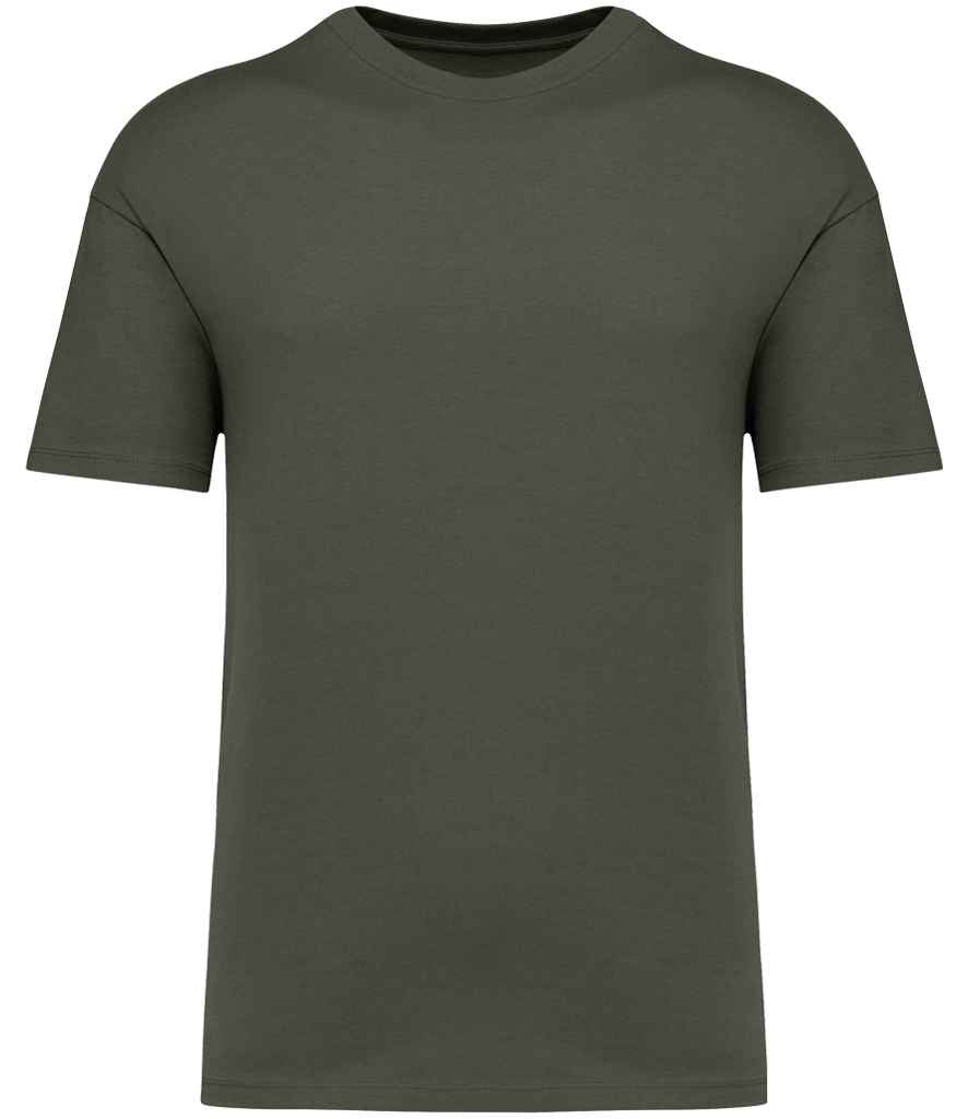 native spirit native spirit unisex oversized t-shirt - khaki (ns330)