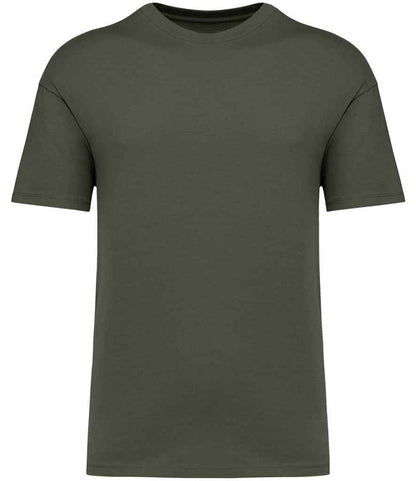 native spirit native spirit unisex oversized t-shirt - khaki (ns330)