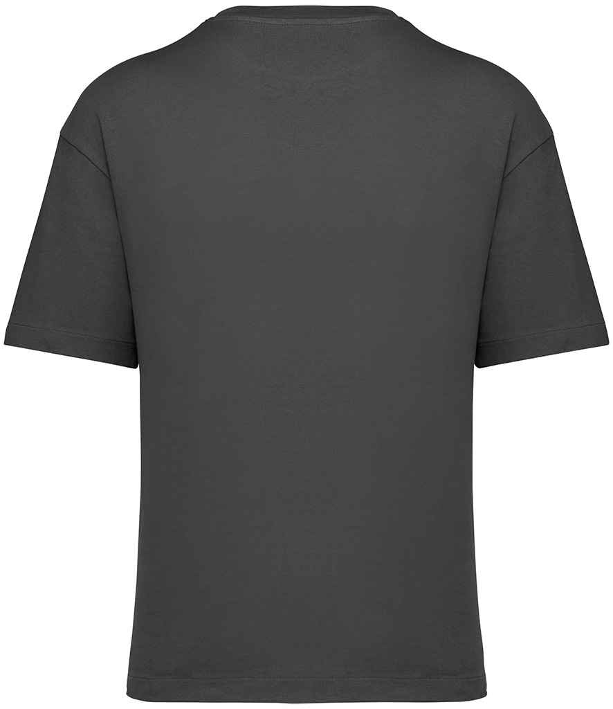 native spirit native spirit oversized t-shirt - iron grey (ns332)