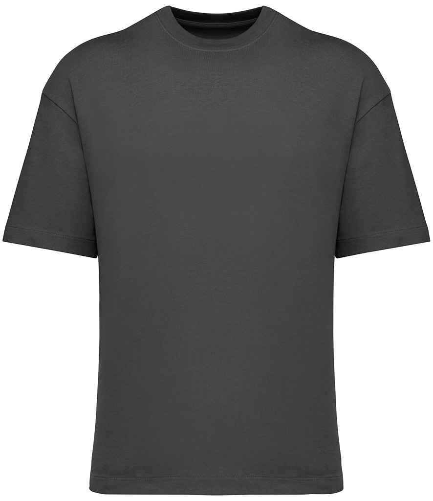 native spirit native spirit oversized t-shirt - iron grey (ns332)