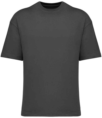 native spirit native spirit oversized t-shirt - iron grey (ns332)