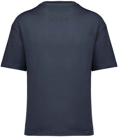 native spirit native spirit oversized t-shirt - navy (ns332)