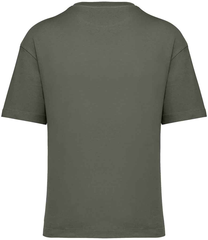 native spirit native spirit oversized t-shirt - organic khaki (ns332)