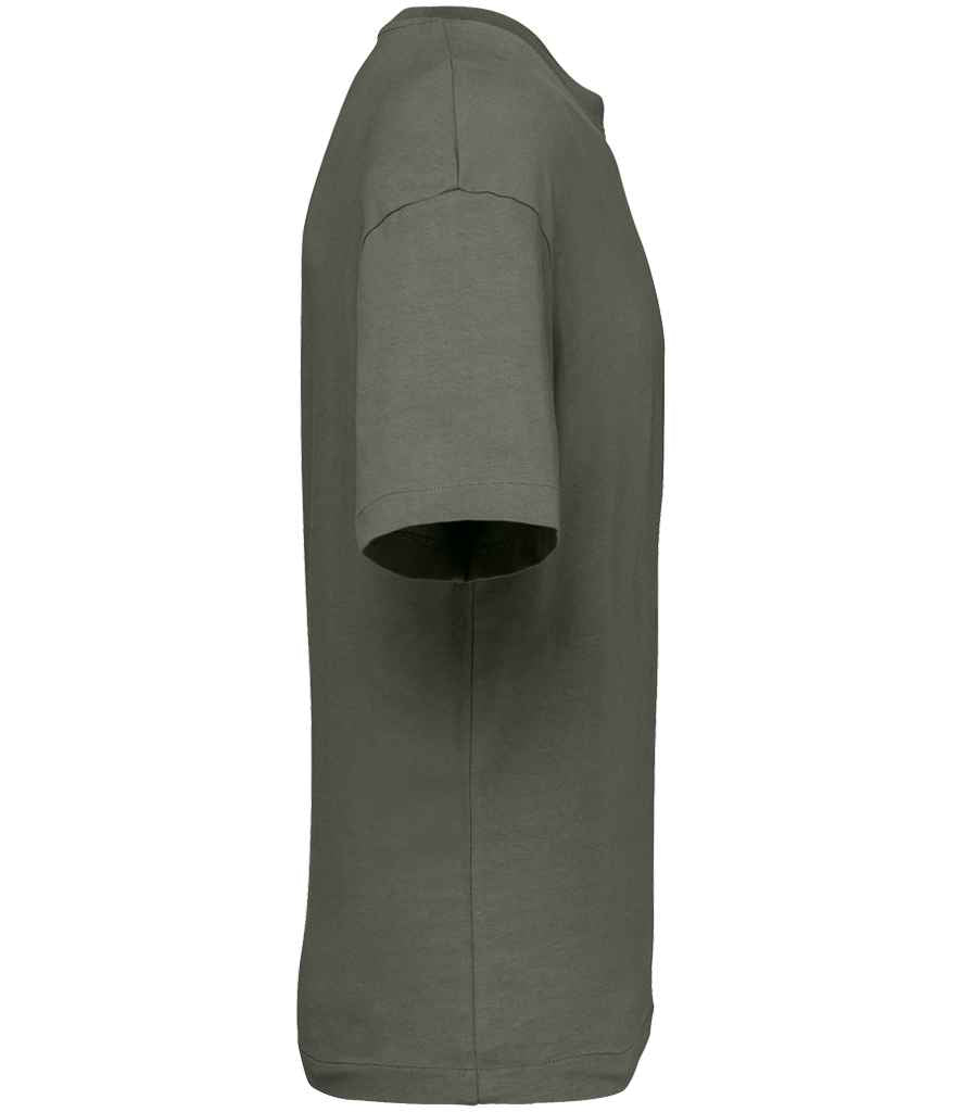 native spirit native spirit oversized t-shirt - organic khaki (ns332)