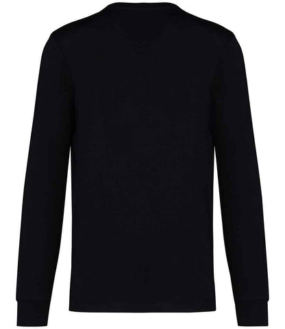 native spirit native spirit unisex crew necklong sleeve t-shirt - black (ns333)