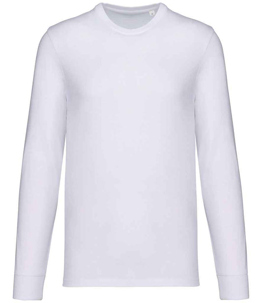 native spirit native spirit unisex crew necklong sleeve t-shirt - white (ns333)
