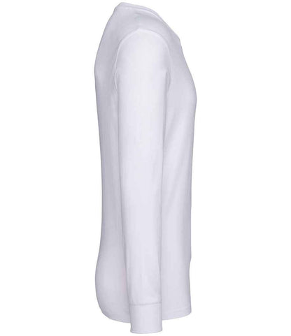 native spirit native spirit unisex crew necklong sleeve t-shirt - white (ns333)