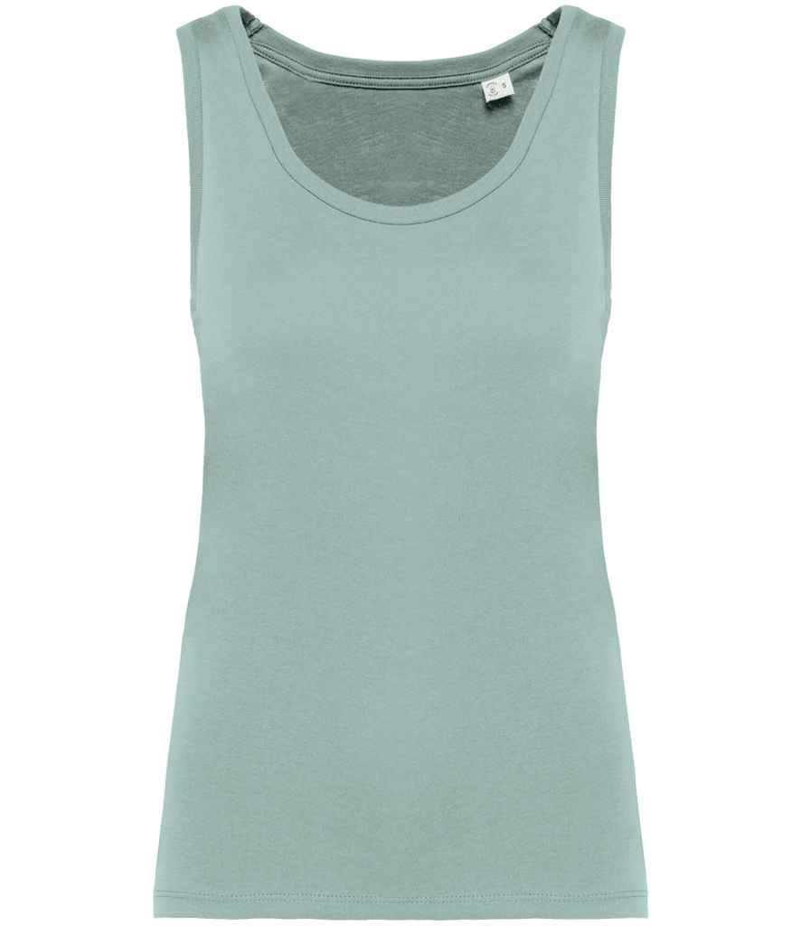 native spirit native spirit ladies tank top - jade green (ns341)