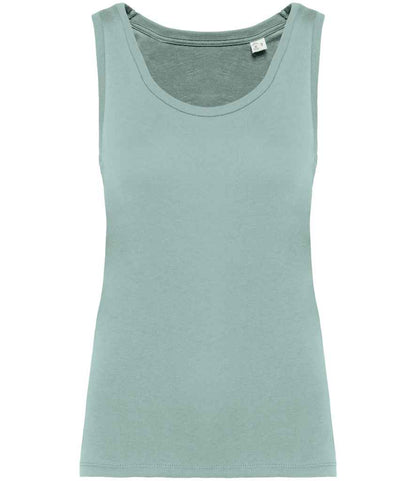 native spirit native spirit ladies tank top - jade green (ns341)