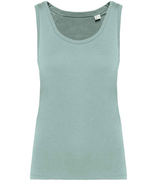 native spirit native spirit ladies tank top - jade green (ns341)