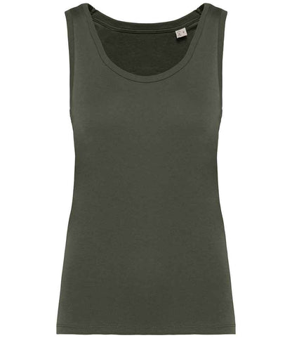 native spirit native spirit ladies tank top - organic khaki (ns341)