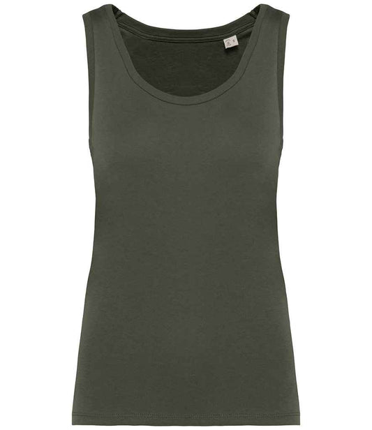 native spirit native spirit ladies tank top - organic khaki (ns341)