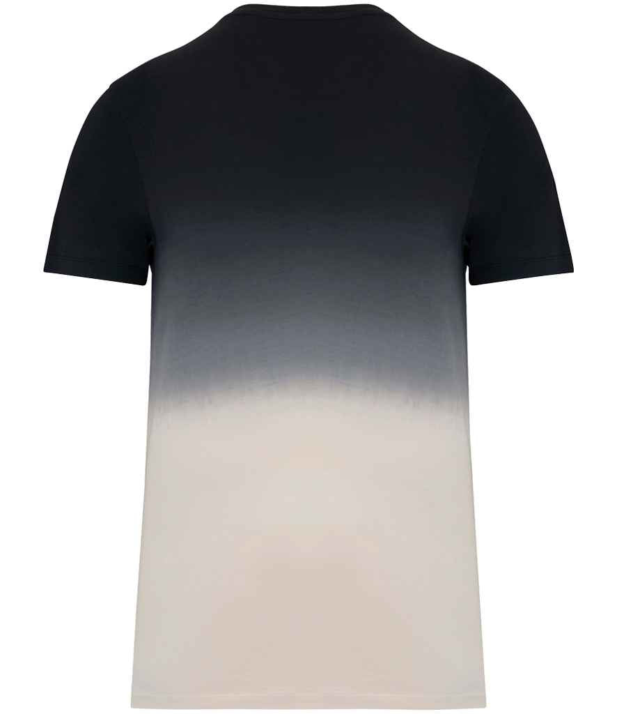 native spirit native spirit unisex dip dye t-shirt - dip dye black (ns345)