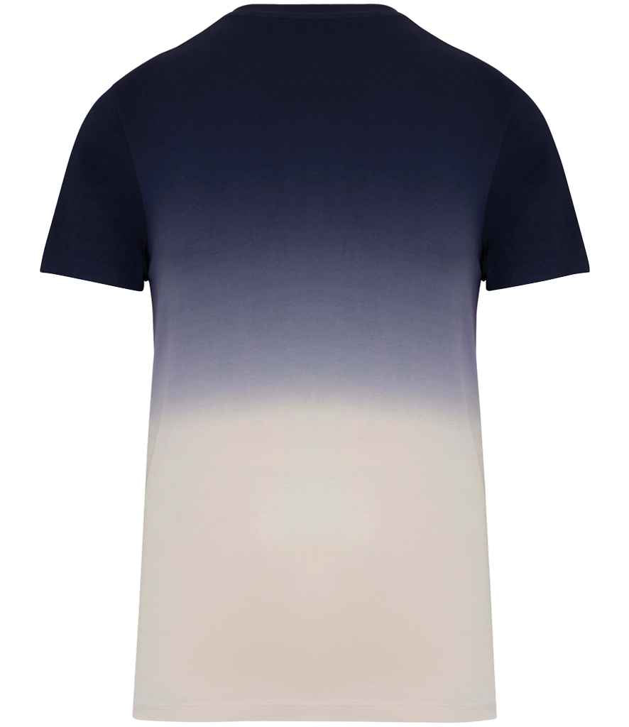 native spirit native spirit unisex dip dye t-shirt - dip dye navy (ns345)