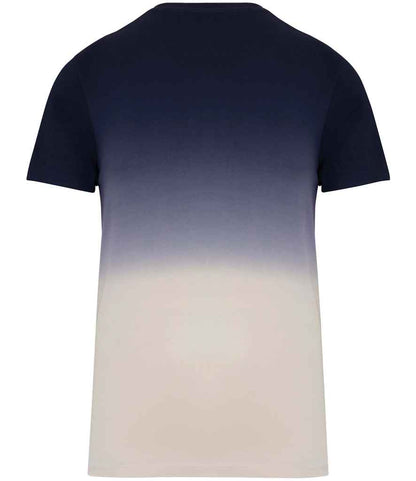 native spirit native spirit unisex dip dye t-shirt - dip dye navy (ns345)