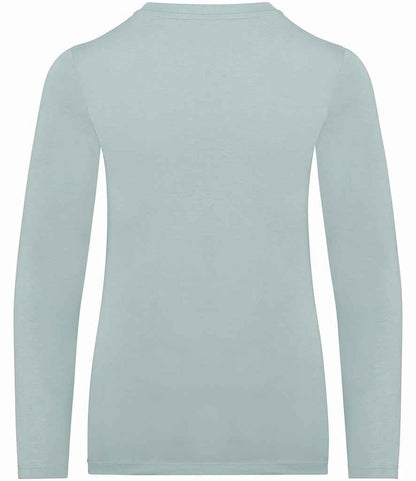 native spirit native spirit kids long sleeve t-shirt - jade green (ns346)