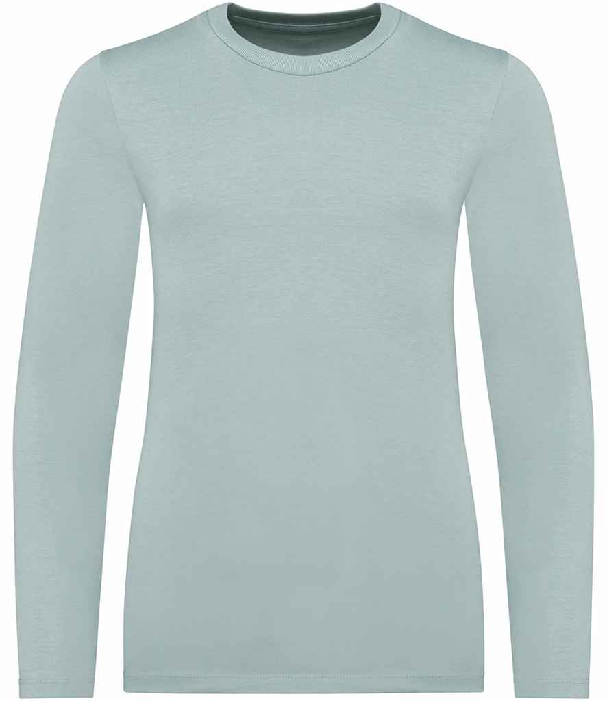 native spirit native spirit kids long sleeve t-shirt - jade green (ns346)
