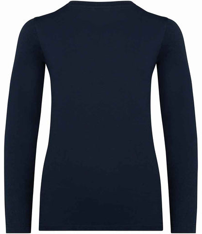 native spirit native spirit kids long sleeve t-shirt - navy (ns346)