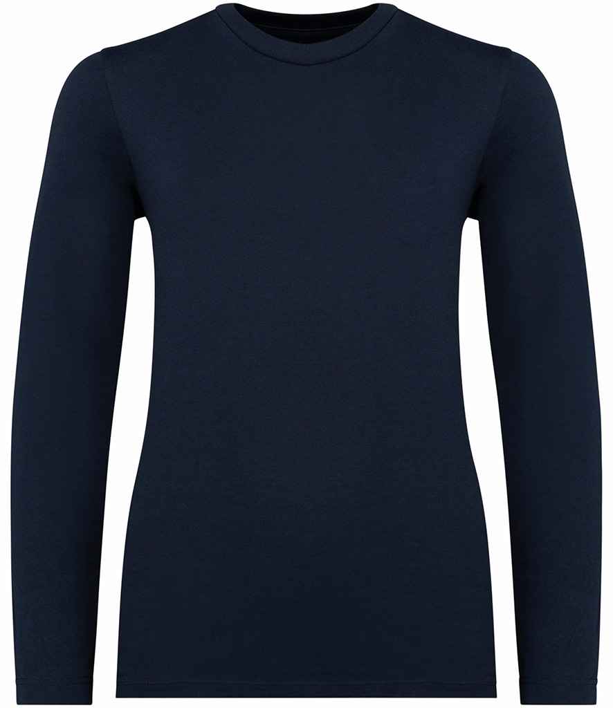 native spirit native spirit kids long sleeve t-shirt - navy (ns346)