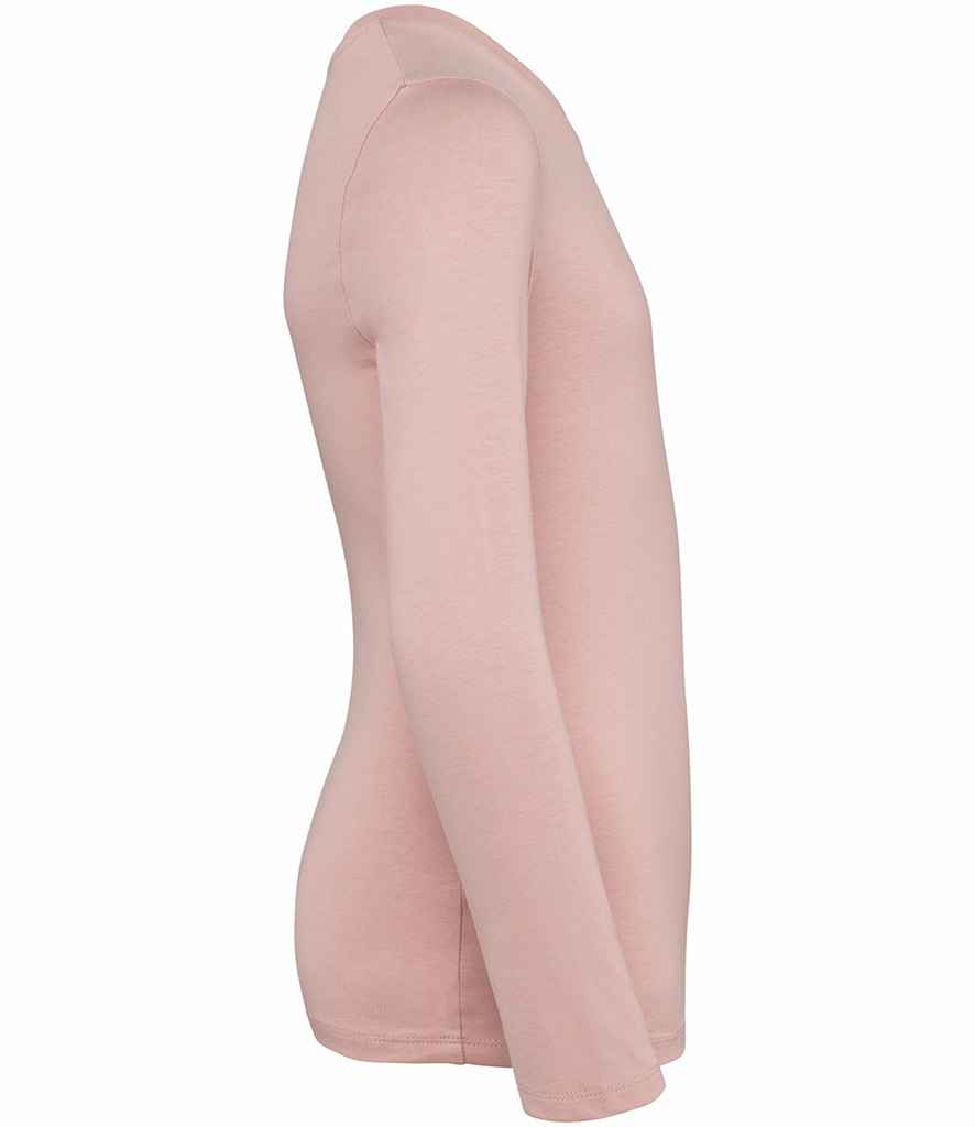 native spirit native spirit kids long sleeve t-shirt - petal rose (ns346)