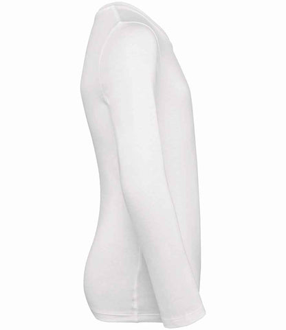 native spirit native spirit kids long sleeve t-shirt - white (ns346)