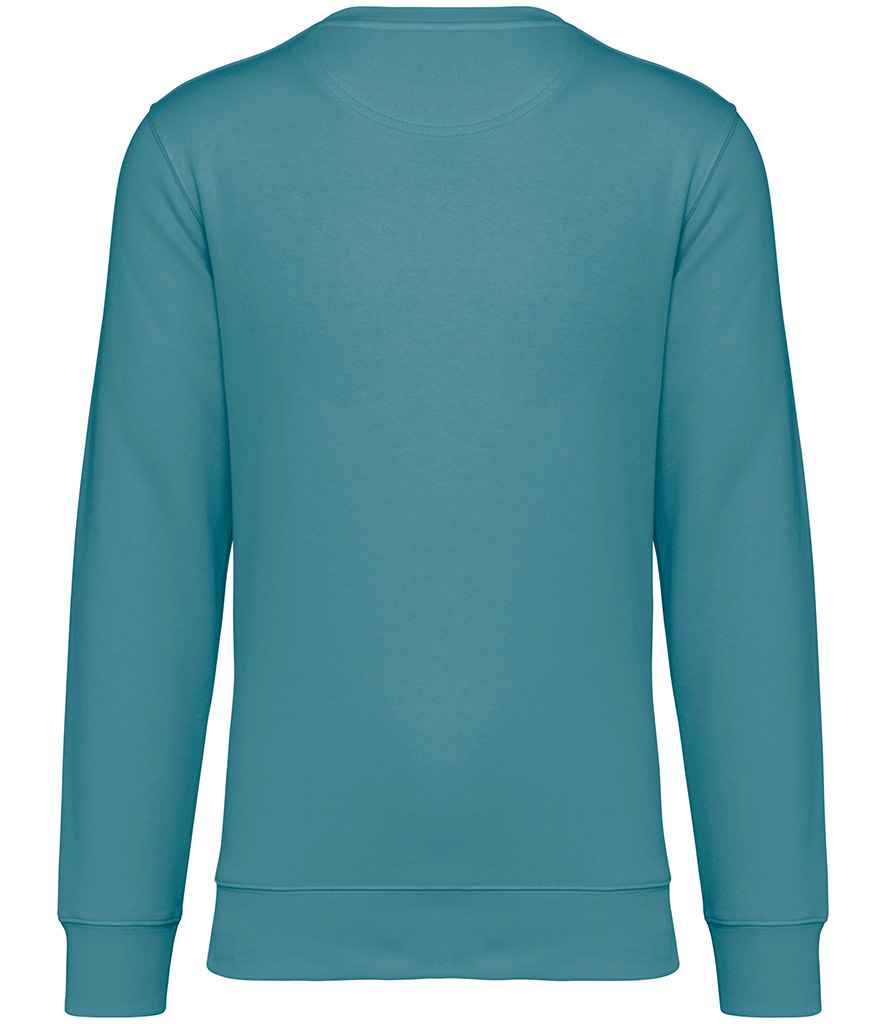 native spirit native spirit unisex crew neck sweatshirt - adriatic blue (ns400)