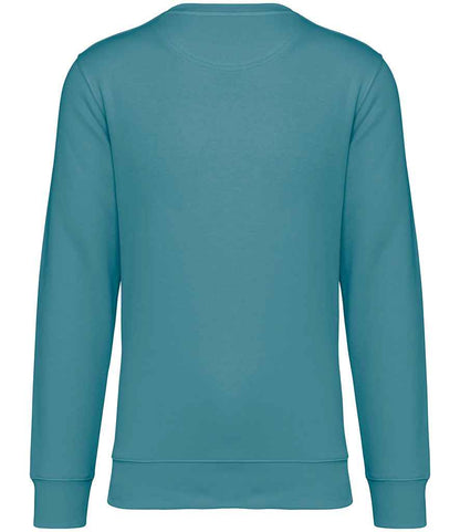 native spirit native spirit unisex crew neck sweatshirt - adriatic blue (ns400)