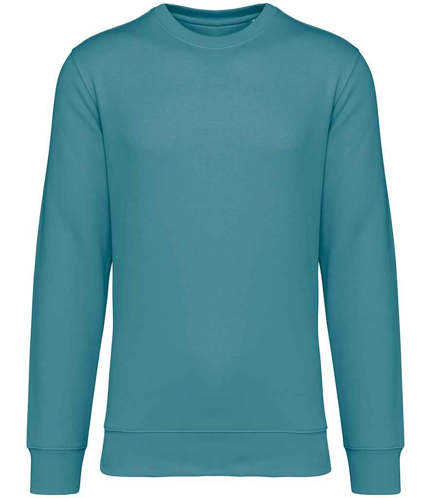 native spirit native spirit unisex crew neck sweatshirt - adriatic blue (ns400)