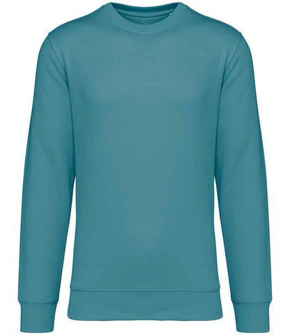 native spirit native spirit unisex crew neck sweatshirt - adriatic blue (ns400)